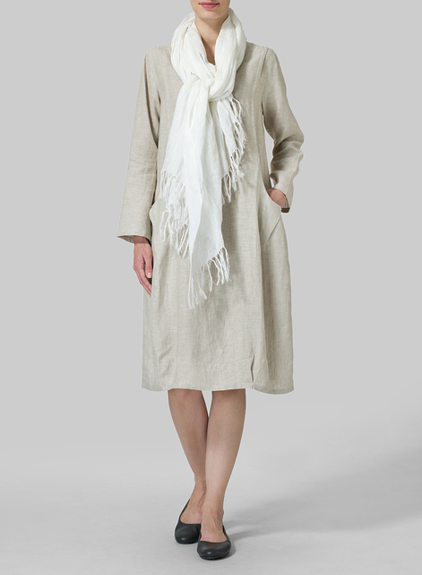 Linen Luxe Pocketed Dress