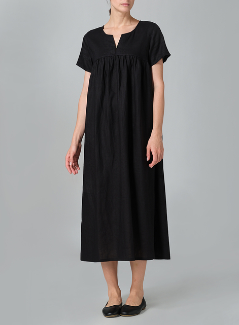halter a line mini dress black AKIRA Essential Halter Neck Mini Dress | Black main image 1