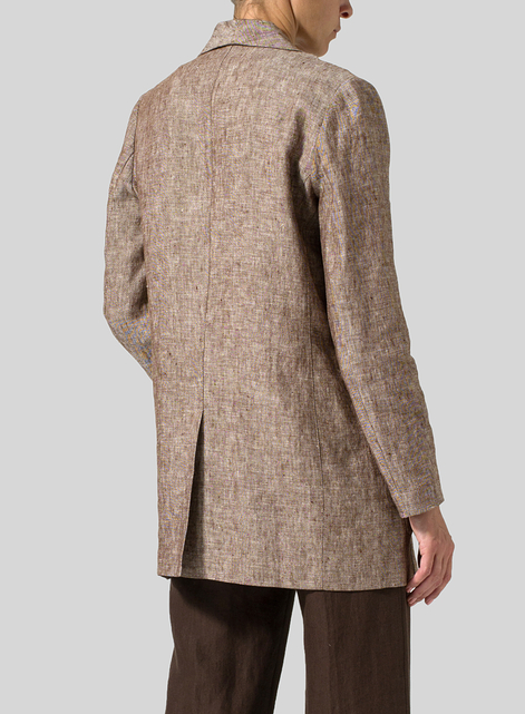 Linen Long Sleeve Jacket