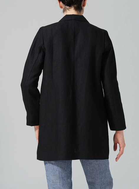 Linen Notch Lapel Jacket