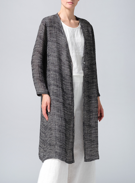Linen Long Jacket