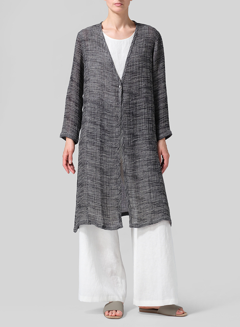 Linen Long Jacket