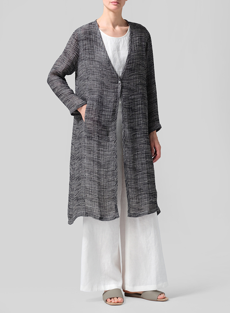 Linen Long Jacket