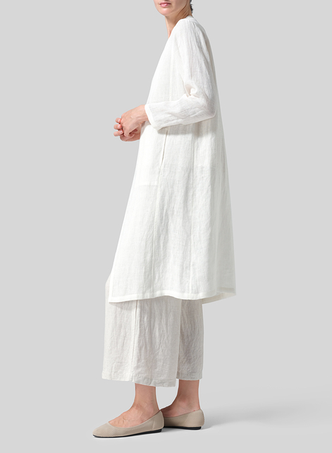 Linen Long Jacket