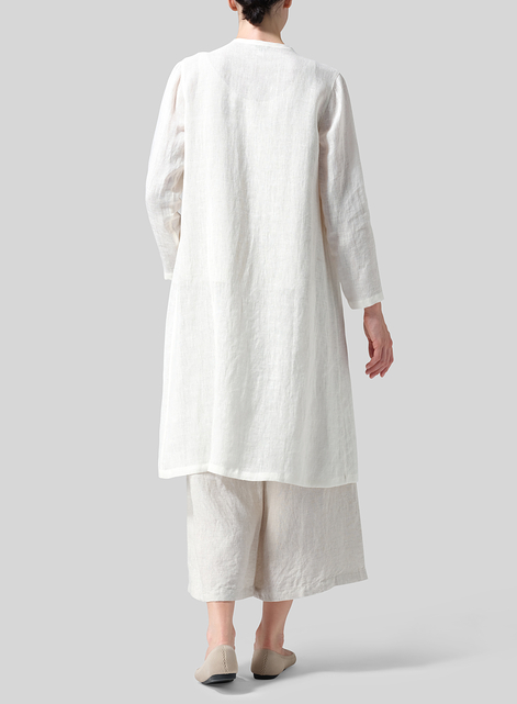 Linen Long Jacket