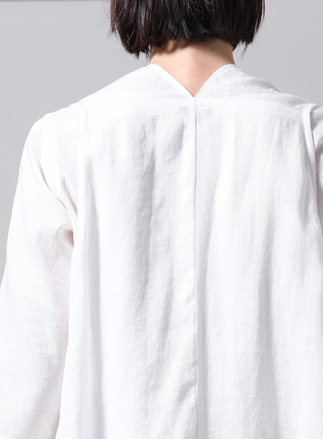 Lightweight Linen A-Line Mid-Length Vest