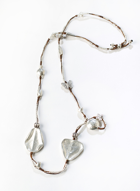 Vintage Sterling Long Necklace