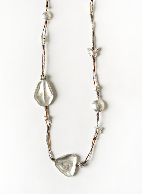 Vintage Sterling Long Necklace