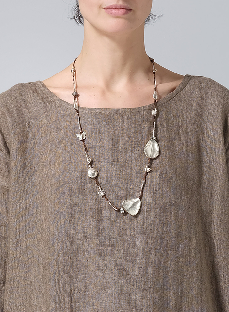 Vintage Sterling Long Necklace