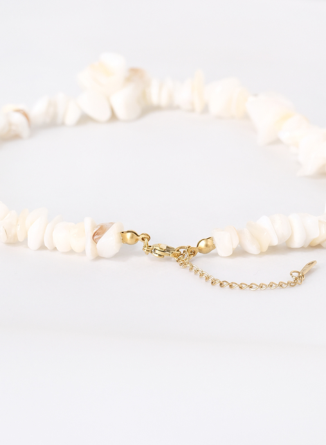 Beach Shell Collar Necklace