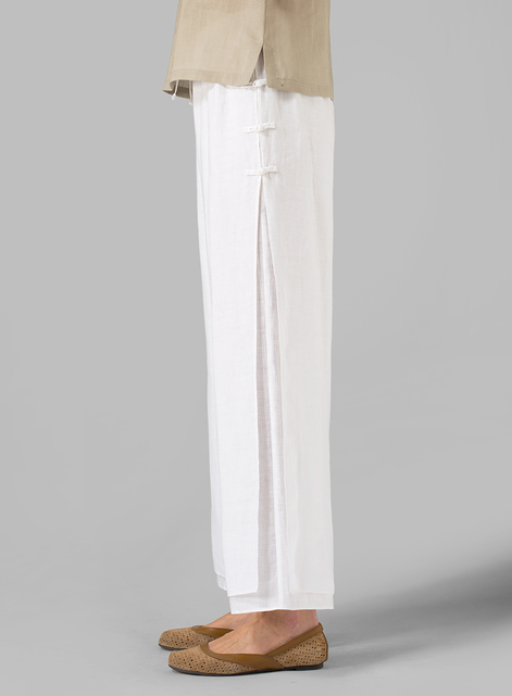 Linen Double Layers Pants