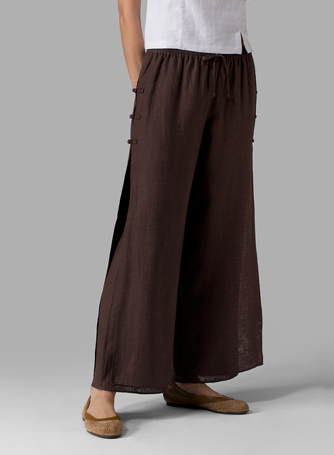 Linen Double Layers Pants