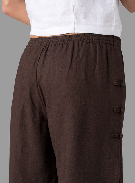 Linen Double Layers Pants