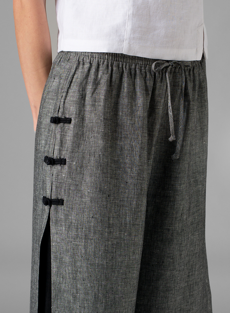 Linen Double Layers Pants