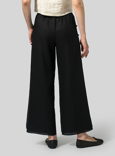 Linen Double Layers Pants