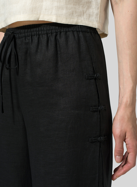 Linen Double Layers Pants