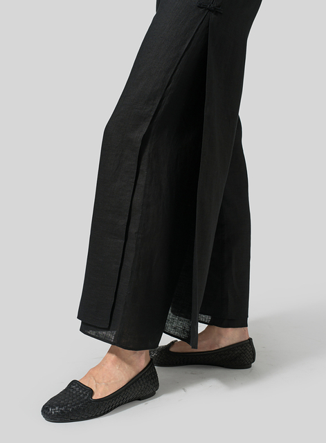 Linen Double Layers Pants