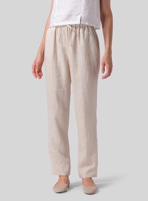 Linen Casual Long Pants