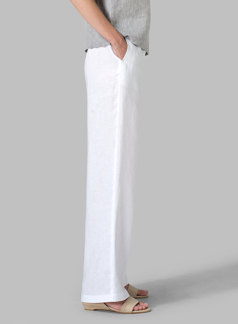 Linen Casual Extra Long Pants