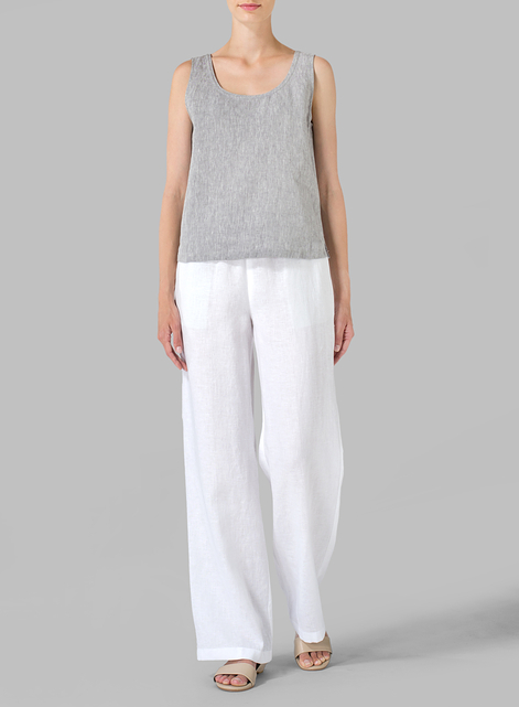 Linen Casual Extra Long Pants