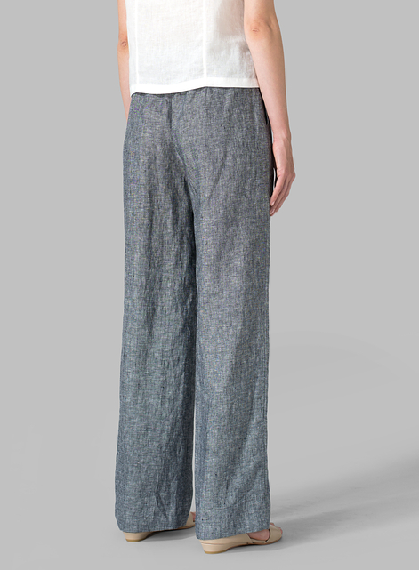 Linen Casual Extra Long Pants