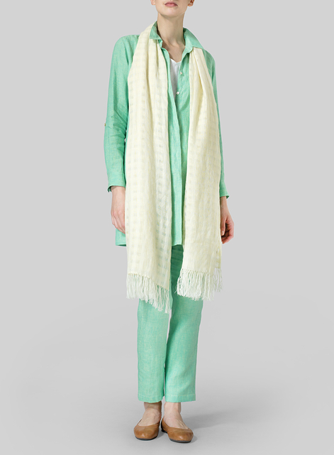 Linen Slim Ankle Pants