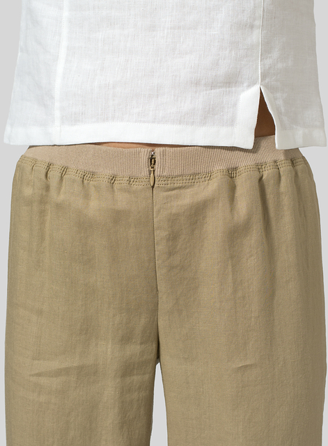 Linen Straight Leg Pants