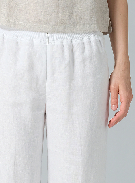 Linen Straight Leg Pants