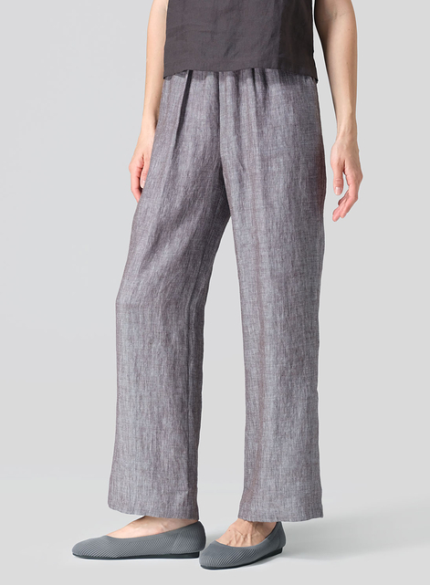 Linen Regular Long Pants