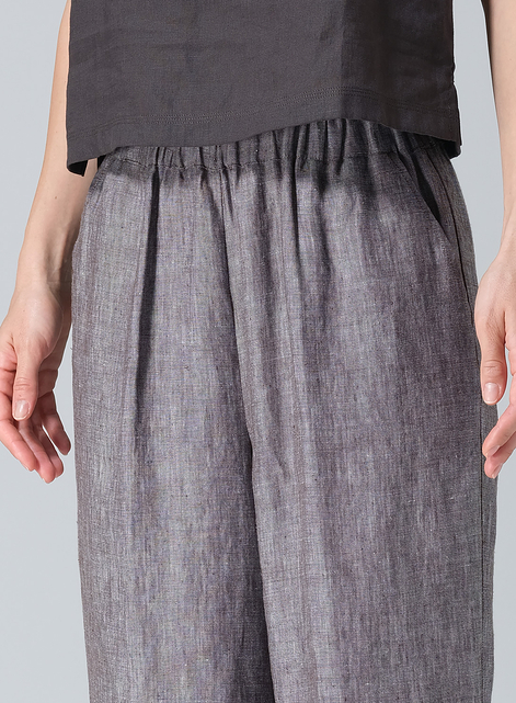 Linen Regular Long Pants