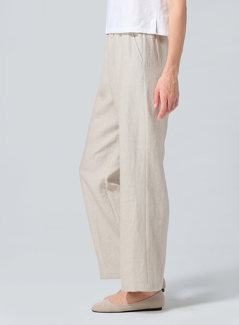Linen Regular Long Pants