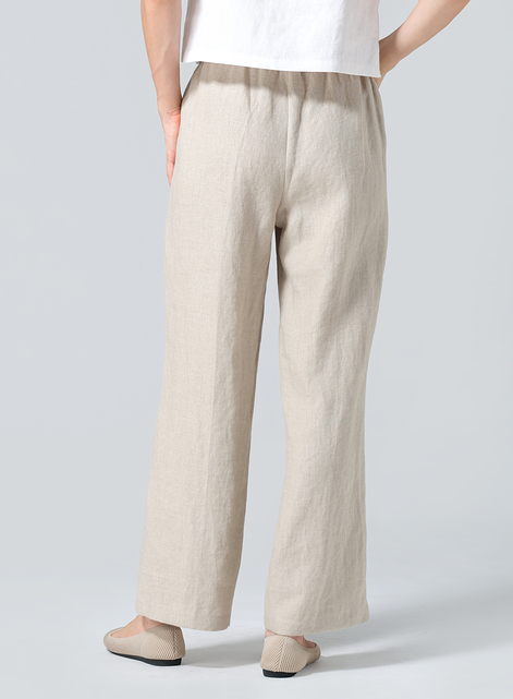 Linen Regular Long Pants