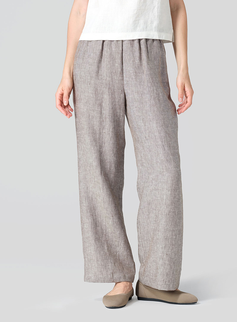 Linen Regular Long Pants