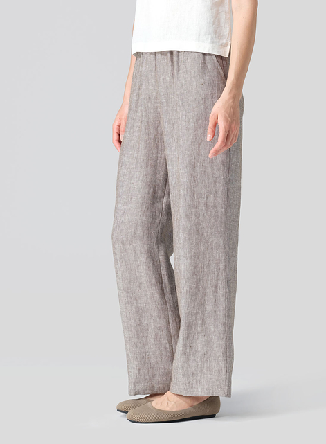 Linen Regular Long Pants