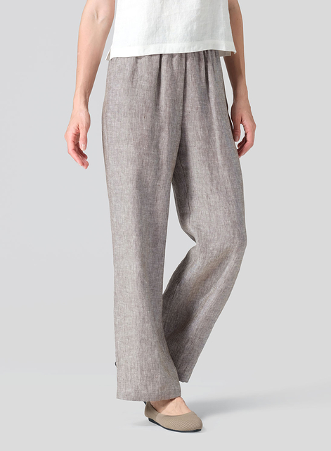 Linen Regular Long Pants