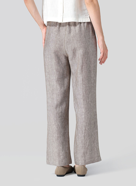 Linen Regular Long Pants