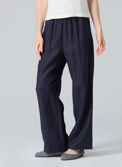 Linen Regular Long Pants