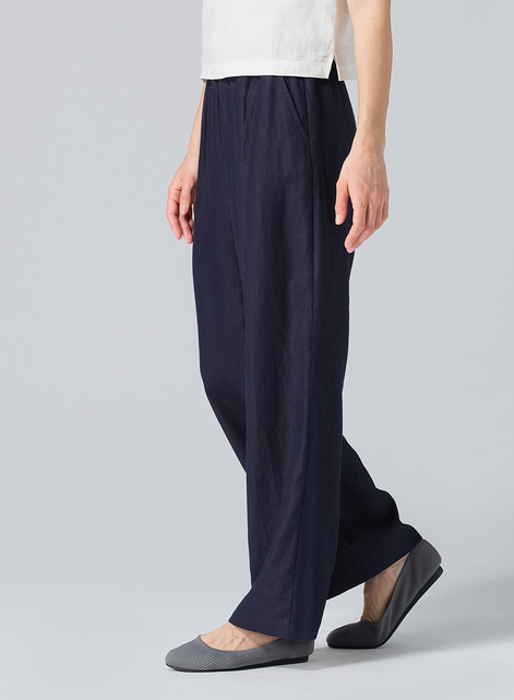 Linen Regular Long Pants