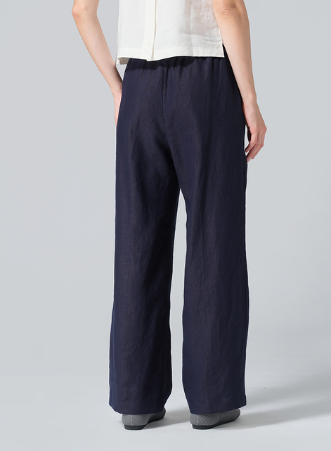 Linen Regular Long Pants