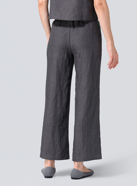Linen Straight Leg Pants