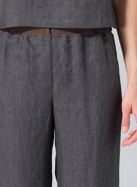Linen Straight Leg Pants