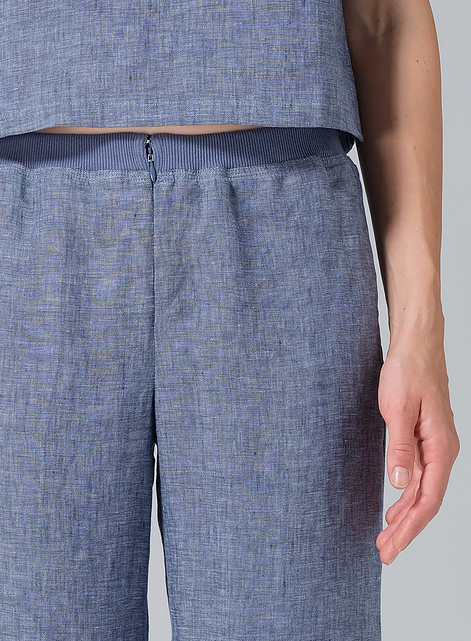 Linen Straight Leg Pants