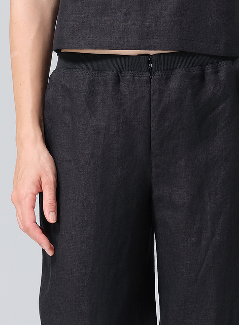 Linen Straight Leg Pants
