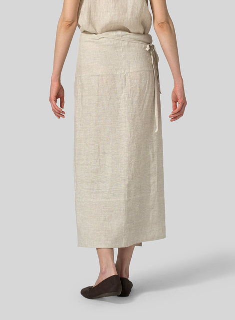 Linen Sarong Skirt