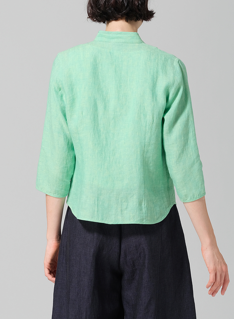 Linen Classic Chinese Button Jacket
