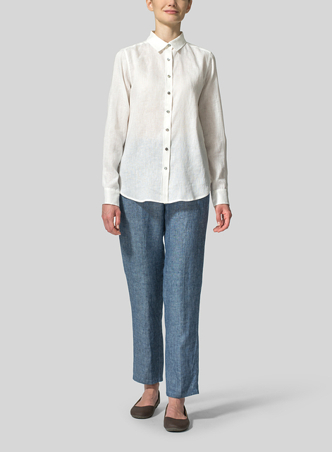Linen Classic Long Sleeve Shirt
