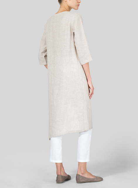 Linen Asymmetrical Tunic