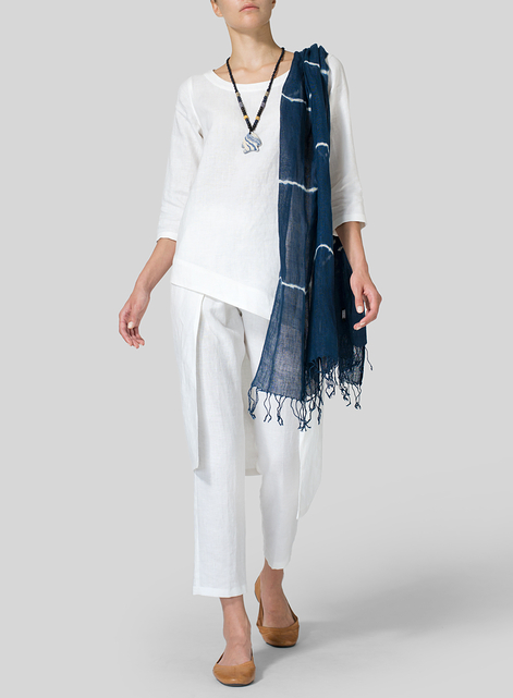 Linen Asymmetrical Tunic