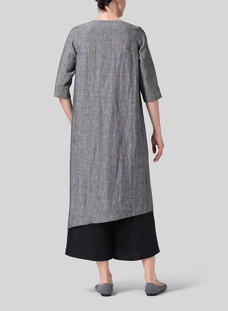 Linen Asymmetrical Tunic