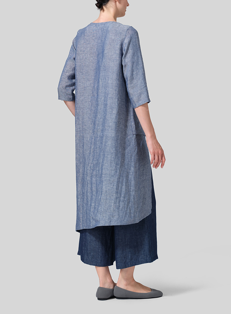 Linen Asymmetrical Tunic
